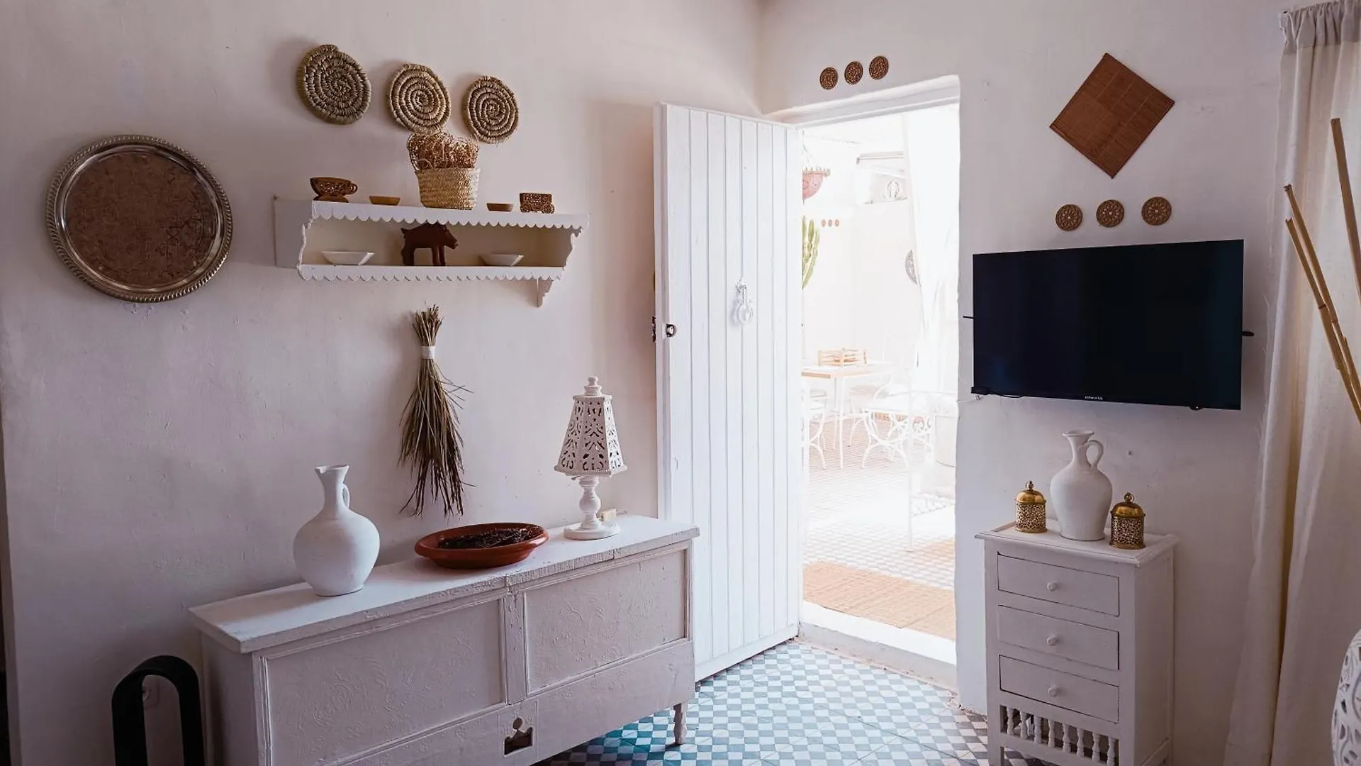 Studio Blanco Medina Avec Terrasse Marrákes