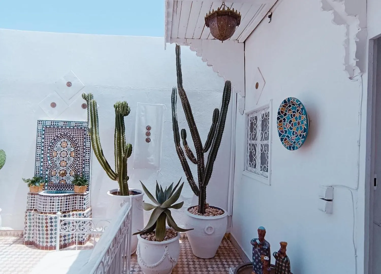Studio Blanco Medina Avec Terrasse Marrákes
